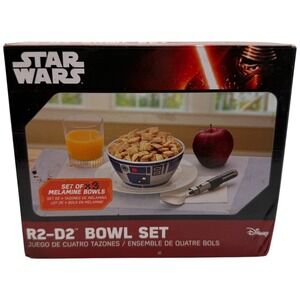 Star Wars R2D2 Melamine Bowl Set of 3 Licensed ThinkGeek